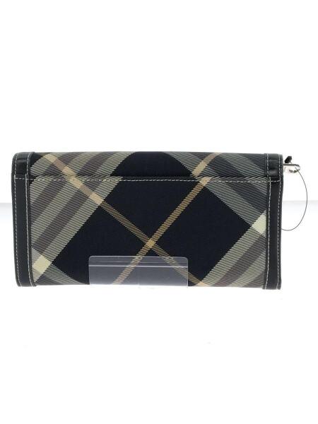 BURBERRY BLUE LABEL(バーバリーブルーレーベル) / 長財布/財布/かぶせ 