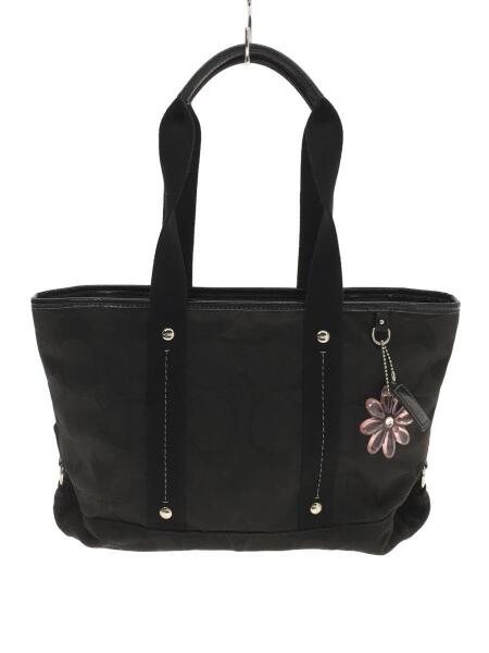 COACH(コーチ) / ハンドバッグ/コーデュロイ/BLK/総柄/B1193-F16552