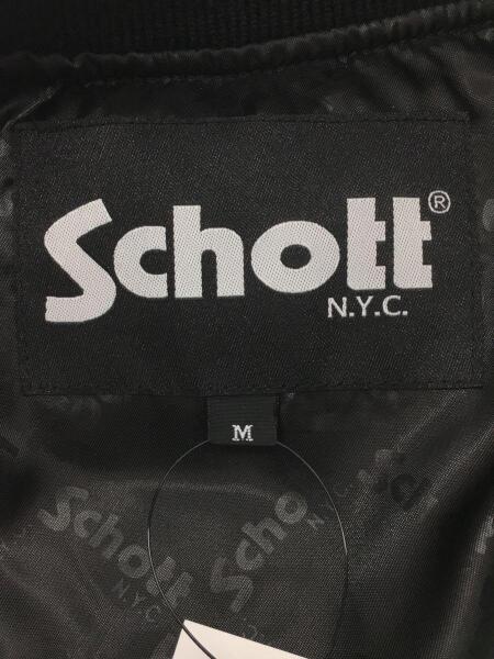 Schott(ショット) / NEW STYLE MA-1/ブルゾン/M/コットン/BLK/ブラック 