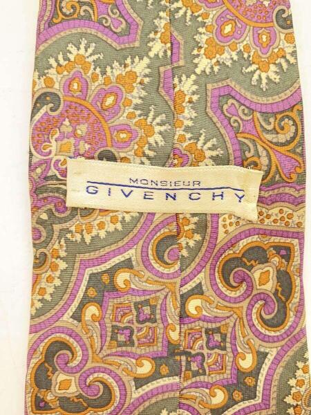GIVENCHY(ジバンシィ) / ネクタイ/シルク/マルチカラー/総柄/メンズ 