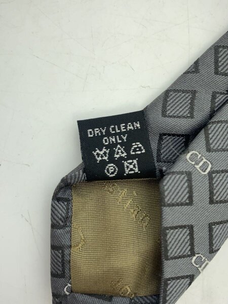 Christian Dior / ネクタイ/シルク/SLV/総柄/メンズ// Christian Dior(クリスチャンディオール) / ネクタイ/シルク/SLV/総柄