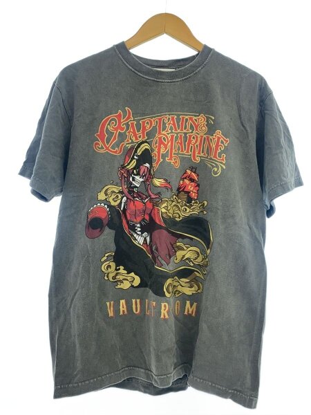 ホロライブ 宝鐘マリン vault room ボルトルーム Tシャツ ブラック