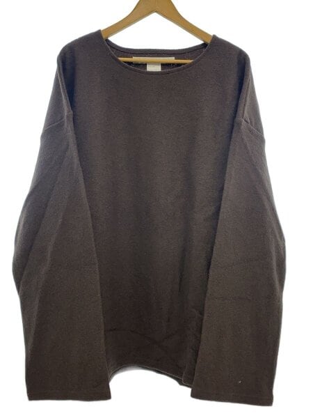 EEL / ニット・セーター(厚手)/winter Sheep/L/ウール/ブラウン/E-22576/プルオーバーニット EEL◇ニット・セーター(厚手)/winter Sheep/L/ウール/ブラウン/E-22576