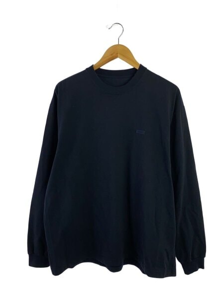 ENNOY(エンノイ) / 長袖Tシャツ/L/コットン/BLK/無地/SS23BRENCT03NTL