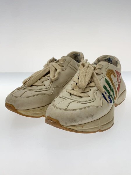 GUCCI / ローカットスニーカー/35.5/BEG/524990/2018model/ライトン/グリッターGUCCIロゴスニーカ GUCCI(グッチ) / ローカットスニーカー/35.5/BEG/524990/2018model