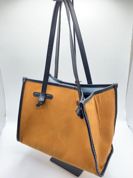 GIANNI CHIARINI(ジャンニキャリーニ) / トートバッグ/キャメル/無地 