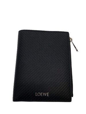 LOEWE(ロエベ) / 2つ折り財布/レザー/BLK/メンズ/C525302X03/LINEN