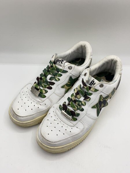 BAPE STA!(ベイプスタ) / ローカットスニーカー/27.5cm/WHT 
