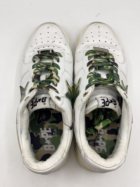 BAPE STA!(ベイプスタ) / ローカットスニーカー/27.5cm/WHT 