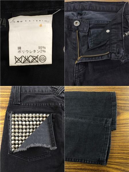 BESS NYC(ベスニューヨーク) / スキニーパンツ/--/コットン/BLK | 古着 