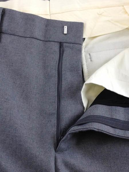 WACKO MARIA◆スラックスパンツ/M/ウール/GRY/ストライプ/23SS-WMP-TR22