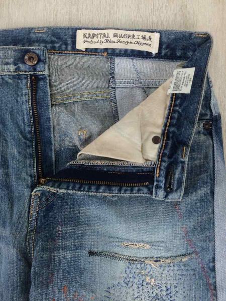 KAPITAL◇ストレートパンツ/34/デニム/IDG