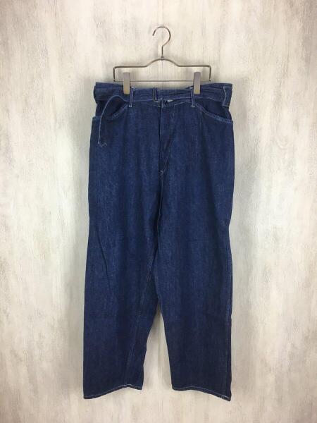 comoli コモリ 19SS サイズ3 ベルテッドデニム COMOLI(コモリ) / 19SS/デニムベルテッドパンツ/ボトム/3/デニム/WHT