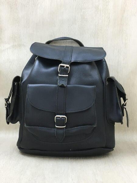 GRAFEA(グラフィア) / レザーリュック/リュック/レザー/BLK | 中古品の