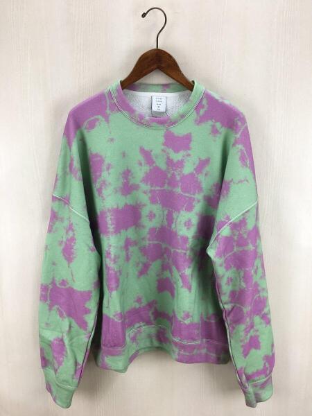 Mr.GENTLEMAN(ミスタージェントルマン) / 20SS/TIE DYE OVER SWEAT/XL 