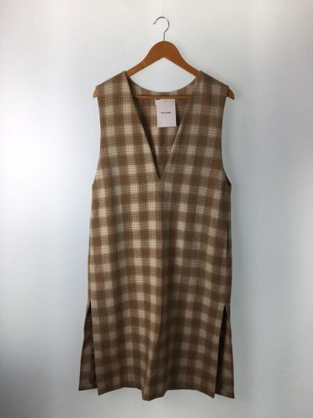 H BEAUTY&YOUTH(エイチビューティアンドユース) / CHECK LONG VEST 