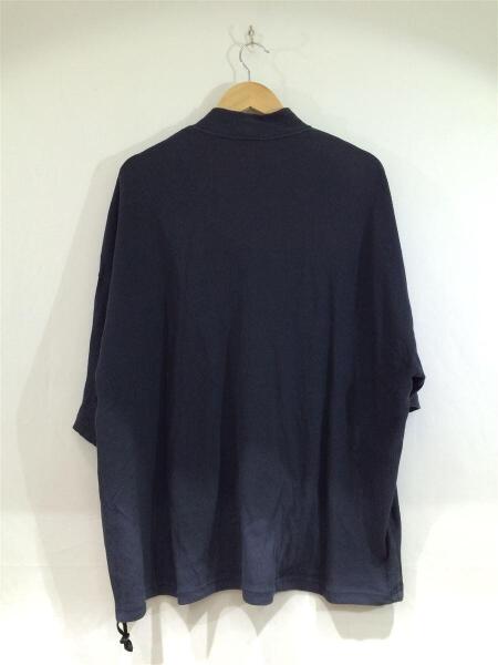 ESSAY(エッセイ) / 18SS/TS-2 HALFZIP-SHIRT/M/コットン/NVY