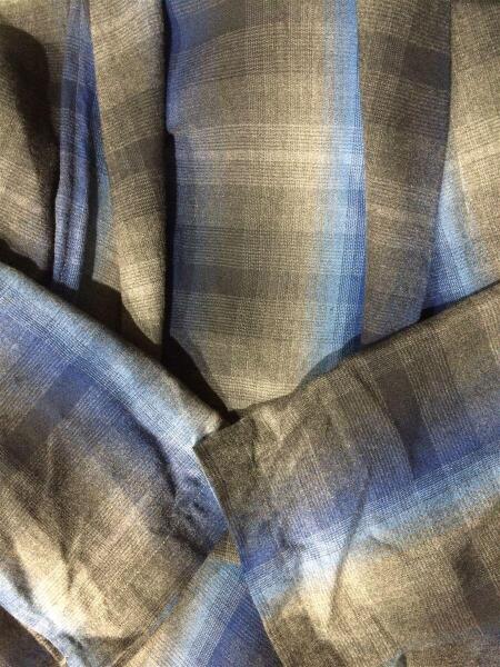 WACKO MARIA(ワコマリア) / 19SS/60s OMBRAY CHECK GOWN COAT/オンブレ