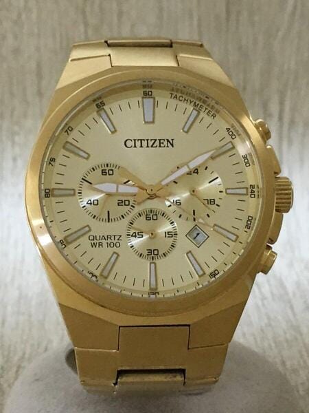 CITIZEN(シチズン) / QUARTZ WR 100/GN-4-S/クォーツ腕時計/アナログ 