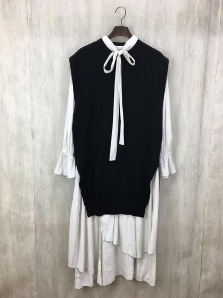 SNIDEL(スナイデル) / 20AW/ベストセットワンピ/one/ポリエステル/IVO  