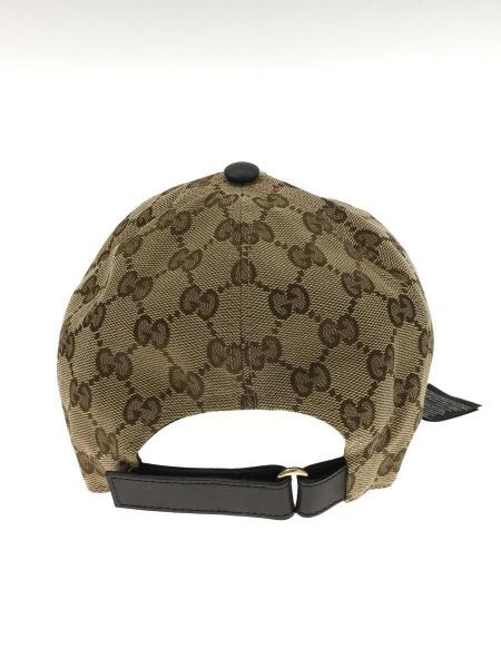 GUCCI(グッチ) / GG柄/ベースボールキャップ/XL/キャンバス/BEG/総柄