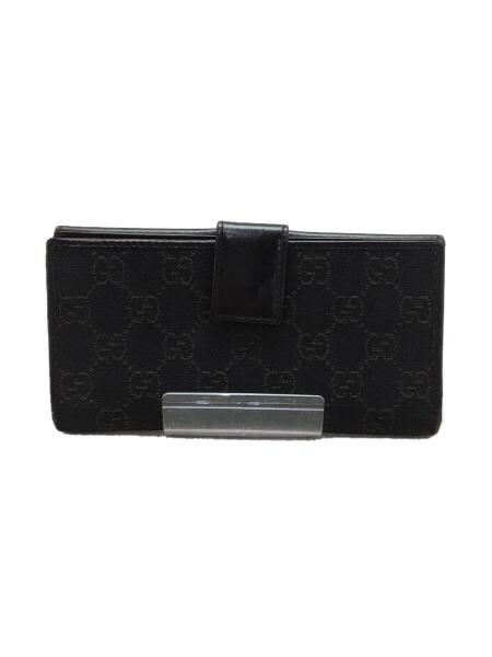 GUCCI(グッチ) / 長財布/キャンバス/BLK/総柄/128223・3731 | 中古品の 