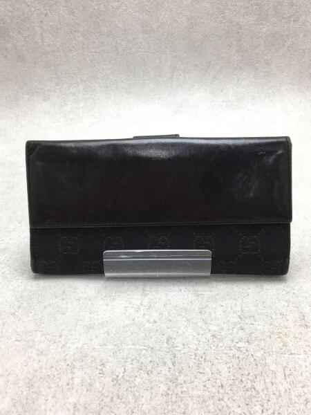 GUCCI(グッチ) / 長財布/キャンバス/BLK/総柄/128223・3731 | 中古品の 