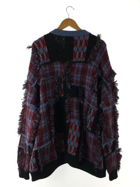 KIDILL(キディル) / ×rurumu/20AW/Chaotic Argyle Tartan Cardigan 