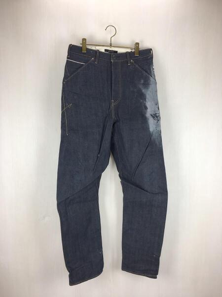 JOHN BULL(ジョンブル) / ツイストサルエルジーンズ/ペンキ加工/シンチ 