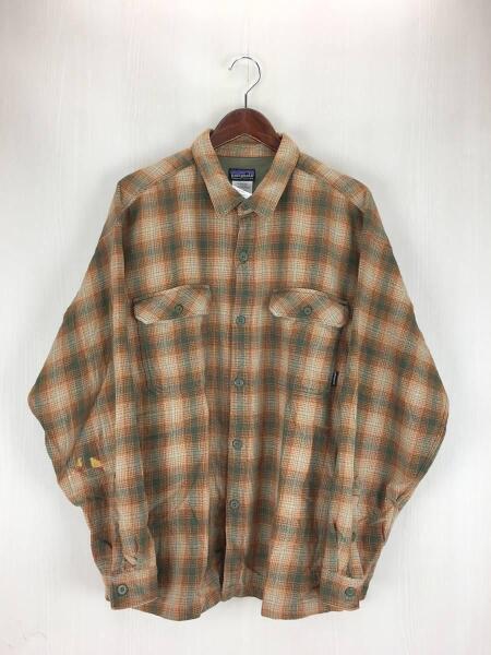 patagonia(パタゴニア) / Heavy Flannel Shirt/L/コットン/ORN 