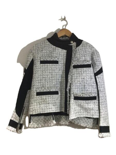 sacai(サカイ) / 20SS/Summer Tweed Jacket/ウエスト紐欠品/1 