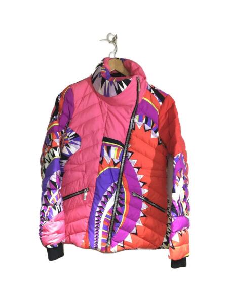 EMILIO PUCCI(エミリオプッチ) / ハイネック総柄スリムダウン 