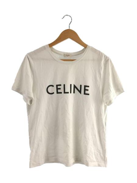 CELINE(セリーヌ) / ロゴTシャツ/XL/コットン/WHT/プリント/2X308916G 