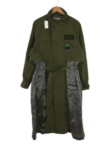 Toga Virilisトーガ20ss ナイロンOXロングコート　44 TOGA VIRILIS(トーガ ビリリース) ドッキングチェスターコート 素材