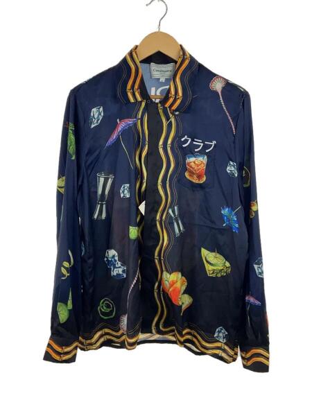 CASABLANCA◇ボトム/38/シルク/BRW/総柄/casablanca21fw-1 CASABLANCA