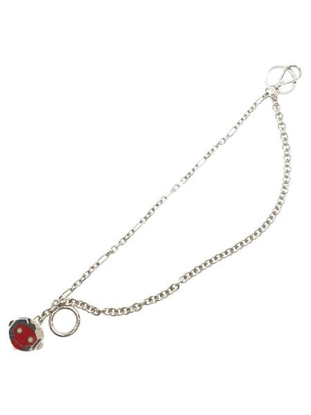 PRADA プラダ ウォレットチェーン シルバー 美品 PRADA プラダ