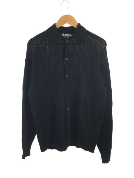 AURALEE(オーラリー) / SHETLAND WOOL CASHMERE KNIT CARDIGAN/4 