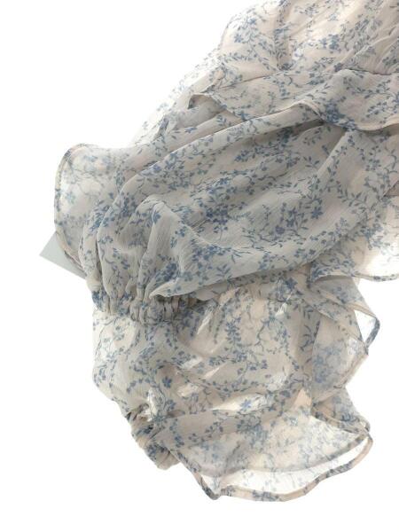 Her lip to(ハーリップトゥ) / Floral Print Random Pleated Dres/M 