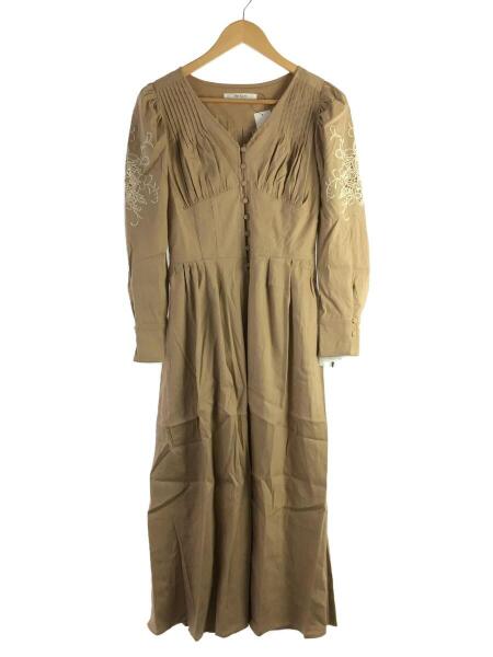 Her lip to(ハーリップトゥ) / Jacaranda Linen-Blend Dress/M/リネン
