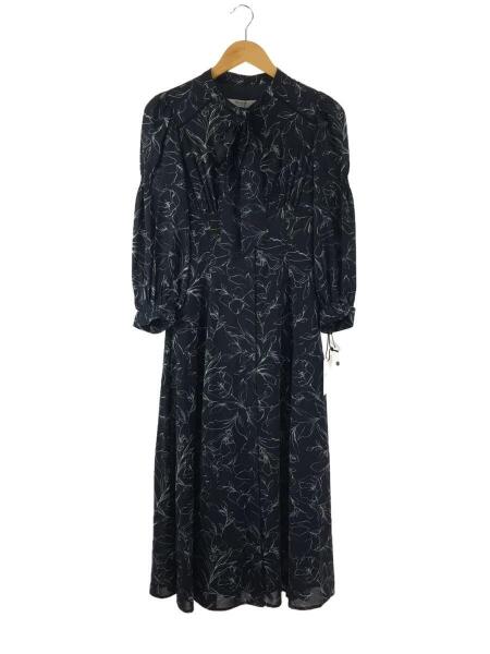 herlipto La Brea Bow-Tie Dress -navy / M