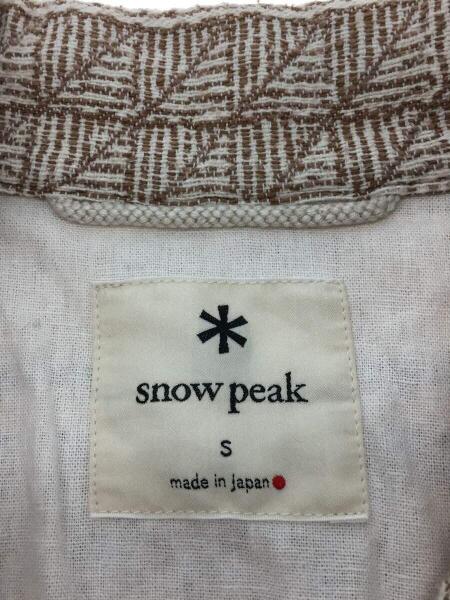 snow peak(スノーピーク) / COTTON SILK JACQUARD COAT/S/コットン/BRW