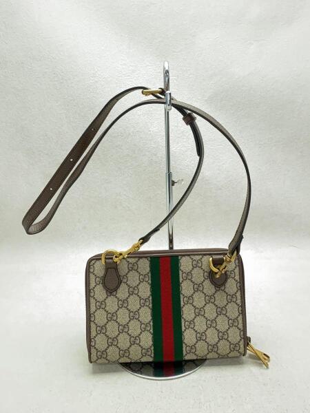 GUCCI(グッチ) / オフィディア/GGスプリーム/ショルダーバッグ/PVC/BRW 