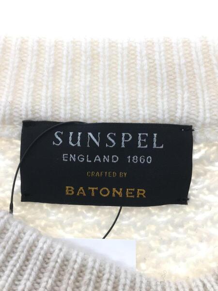 SUNSPEL(サンスペル) / リビエラメッシュクルーネックニット/セーター  