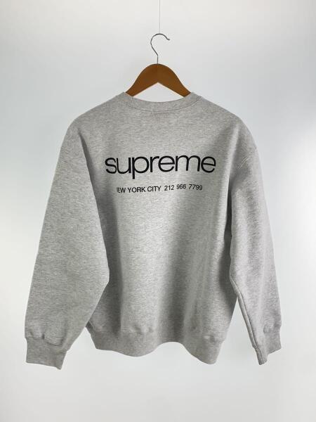 Supreme(シュプリーム) / 23AW/NYC CREWNECK/M/コットン/GRY | 古着の  