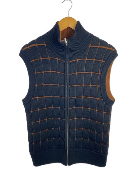 JACQUEMUS(ジャックムス) / I/ジップアップニットベスト/M/ウール/BLK 