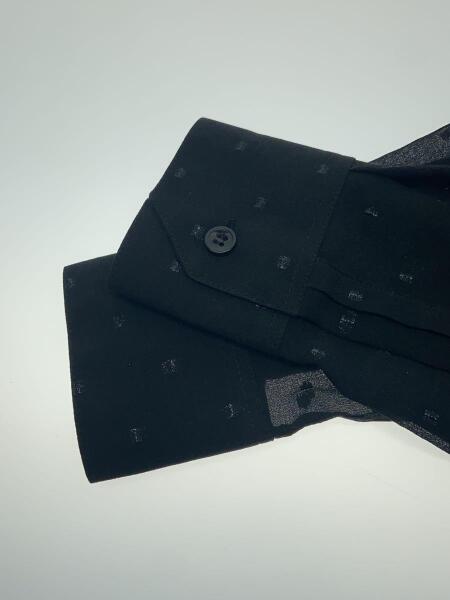 SAINT LAURENT(サンローラン) / 長袖シャツ/34/シルク/BLK/395733