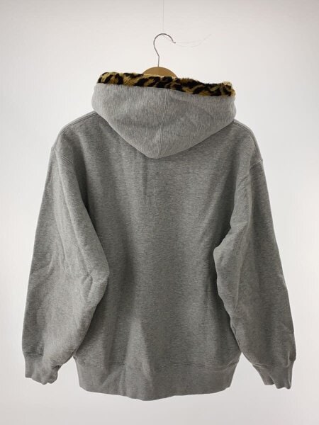 Supreme(シュプリーム) / 21AW/Leopard Trim Hooded Sweatshirt/M 
