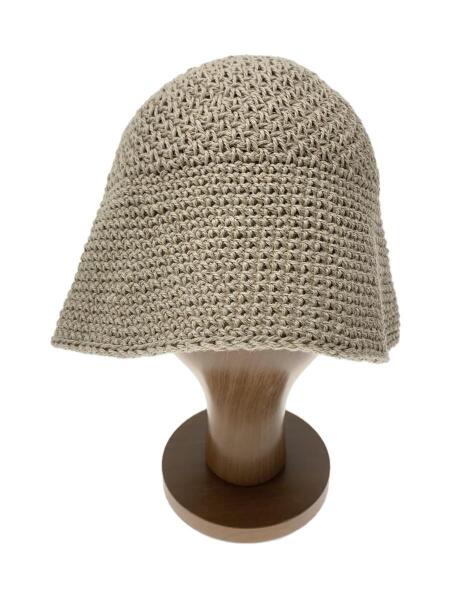 KIJIMA TAKAYUKI(キジマタカユキ) / LINEN KNIT SAILOR HAT/リネン/BLK