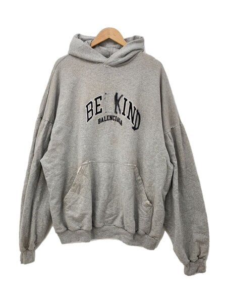 BALENCIAGA(バレンシアガ) / 23AW/ROUND HOODIE/3/コットン/GRY/VJ56 