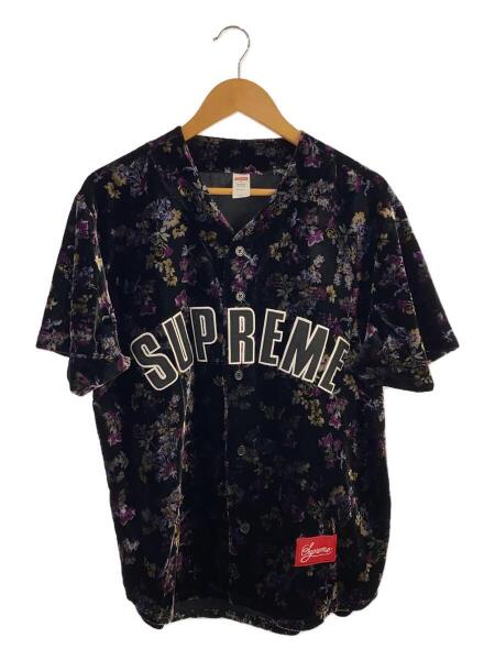 Lサイズセットアップ】supreme Floral Velour Baseball Jersey Floral 